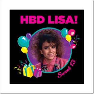 Lisa B-day Posters and Art